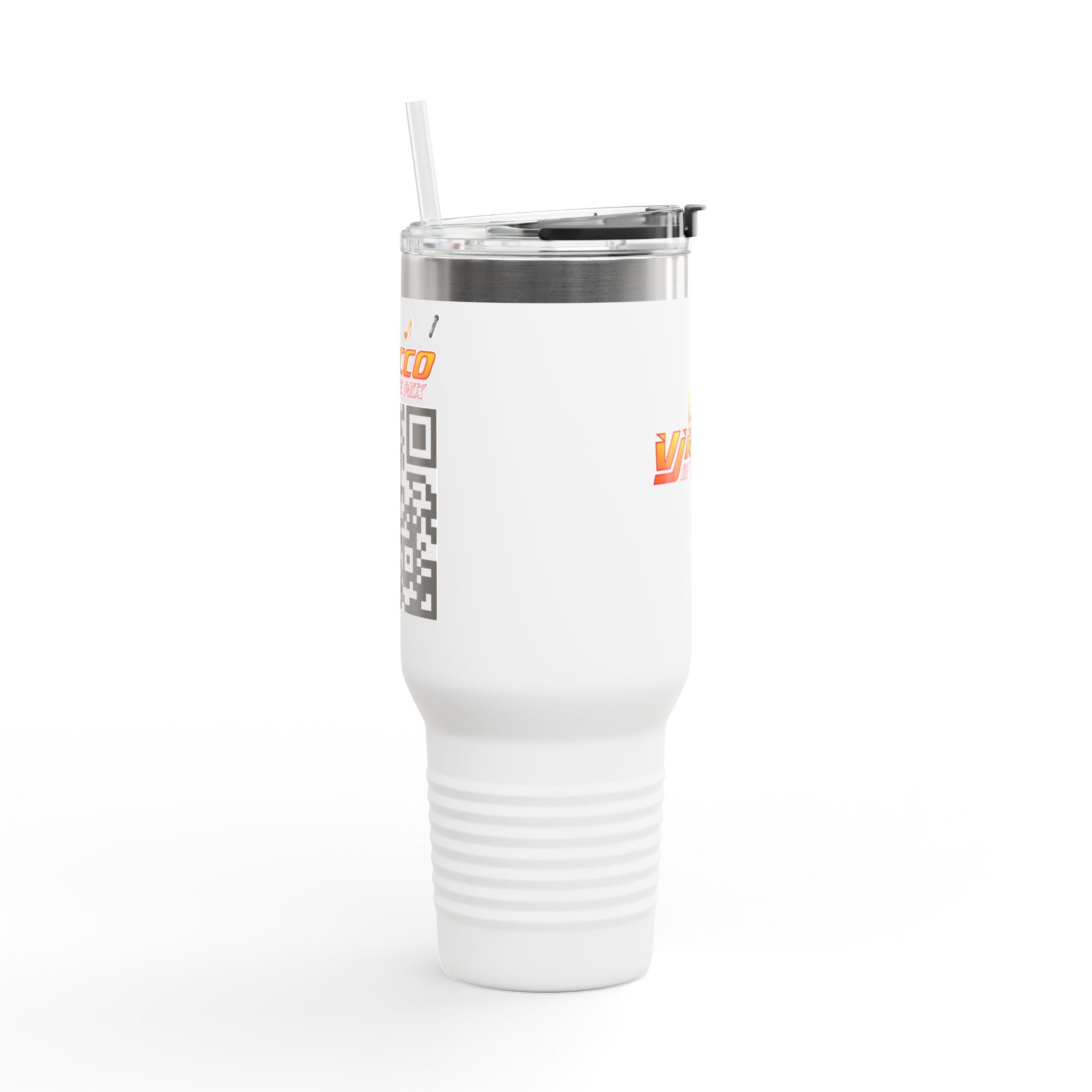 "VJ Ricco"🎤 Insulated Travel Mug - 40oz | Perfect for Music Lovers & On-the-Go Refreshments